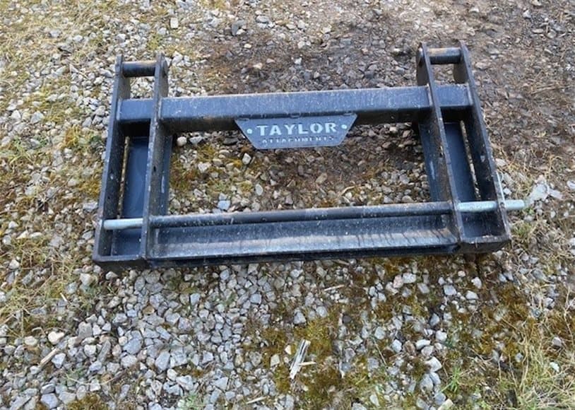 Taylor Attacments PLATE Forklift Accs