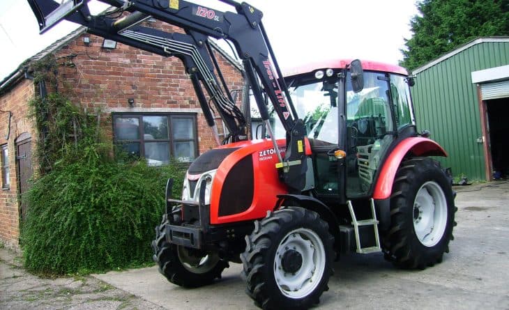 2008 Zetor 6441 Proxima 4wd Tractor c/w 2008 - Trac-Lift 120SL Twin rams Power Loader,