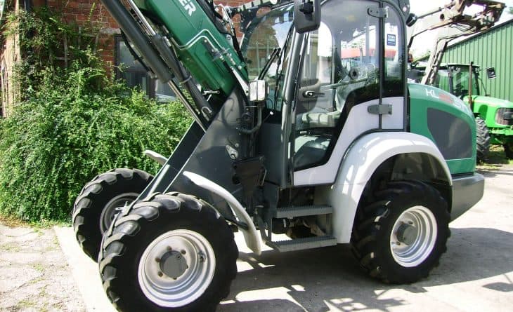 2022 2022 - Kramer KL25.5T Telescopic Wheeled Loader c/w Euro 8 Headstock, Excellent condition.