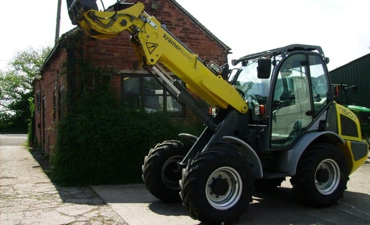 2015 2015 - Kramer 750T 4wd, Telescopic Wheeled Loader, Only 5,490 hours and One owner. SOLD