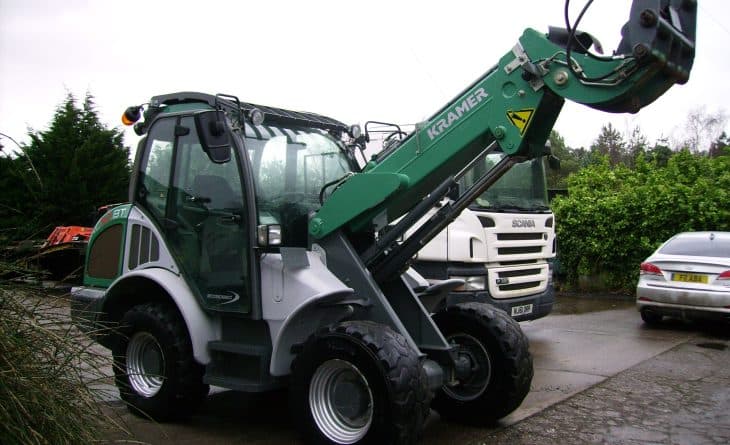 2020 Kramer KL30.8T 4wd Telescopic Wheeled loader, 2020, Only 1,455 hours, Excellent SOLD